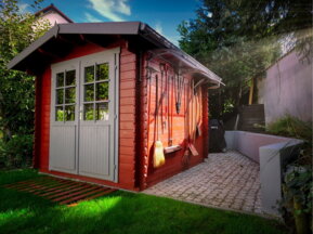 Kleingartenhaus erbaut von der Zimmerei Andreas Fendt